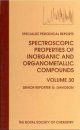 Spectroscopic Properties of Inorganic and Organometallic Compounds: Volume 30