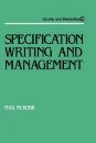 Specification Writing & Management
