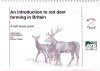 An Introduction to Red Deer Farming in Britain
