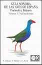 Guia Sonora de las Aves de Espana, Volume 1