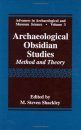 Archaeological Obsidian Studies: Method and Theory