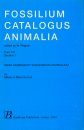 Fossilium Catalogus Animalia, Volume 137 (2-Volume Set) [English]