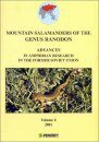 Advances in Amphibian Research in the Former Soviet Union, Volume 6: Mountain Salamanders of the Genus Ranodon