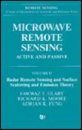 Microwave Remote Sensing: Active and Passive, Volume 2