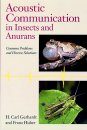 Acoustic Communication in Insects and Anurans