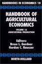 Handbook of Agricultural Economics Volume 1A
