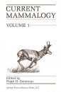 Current Mammalogy, Volume 1