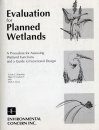 Evaluation for Planned Wetlands