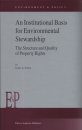 An Institutional Basis for Environmental Stewardship