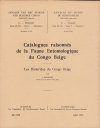 Catalogues Raisonnés de la Faune Entomologique du Congo Belge: Les Histeridae du Congo belge
