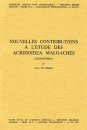 Nouvelles Contributions à l'Etude des Acridoidea Malgaches (Orthoptera)