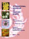 International Register of Heather Names, Volume 2: African Species and Cultivars (4-Volume Set)