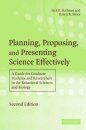 Planning, Proposing, and Presenting Science Effectively