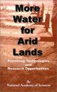 More Water for Arid Lands