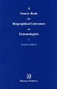 A Source Book for Biographical Literature on Entomologists