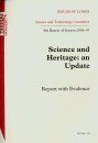 Science and Heritage: An Update