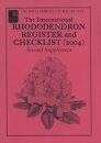 International Rhododendron Register & Checklist (2004) - Second Supplement