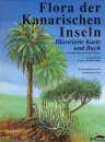 Flora der Kanarischen Inseln: Illustrierte Karte und Buch [Flora of the Canary Islands: Ilustrated Map and Book]