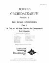 Icones Orchidacearum, Fascicle 2
