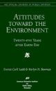Attitudes toward the Environment