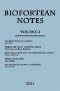 BioFortean Notes, Volume 2