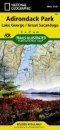 New York: Map for Adirondack Park