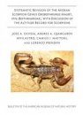 Systematic Revision of the Andean Scorpion Genus Orobothriurus Maury