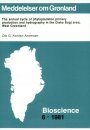 The Annual Cycle of Phytoplankton Primary Production and Hydrography in the Disko Bugt area, West Greenland