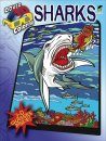 Sharks (Dover 3-D Coloring Book)
