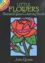 Little Flowers Stained Glass Colouring Book