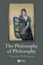 The Philosophy of Philosophy