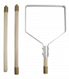Large Professional Hand Net Collapsible Frame (300mm Wide)