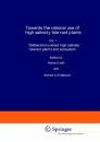 Towards Rational Use of High Salinity Tolerant Plants: Volume 1