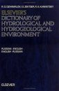 Elsevier's Dictionary of Hydrological and Hydrogeological Environment