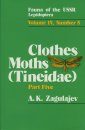 Fauna of the USSR, Lepidoptera,Volume 4/5: Clothes Moths