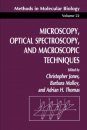 Microscopy, Optical Spectroscopy and Macroscopic Techniques