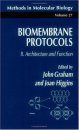 Biomembrane Protocols, Volume 2: Architecture and Function