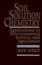 Soil Solution Chemistry