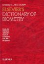 Elsevier's Dictionary of Biometry