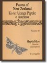 Fauna of New Zealand, No 30: Hepialidae (Insecta: Lepidoptera)