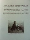 Hooker's Bird Tables: European Birds: Latin-Svenska-English-Deutsch