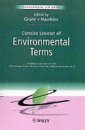 Concise Lexicon of Environmental Terms