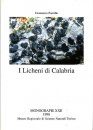 I Licheni di Calabria [The Lichens of Calabria]