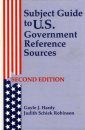 Subject Guide to US Government Reference Sources