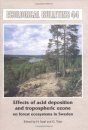 Effects of Acid Deposition and Tropospheric Ozone on Forest Ecosystems in Sweden