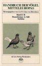 Handbuch der Vögel Mitteleuropas Band 11: Passeriformes 2/II Turdidae