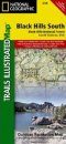South Dakota: Map for Black Hills-Custer State Park/Mount Rushmore