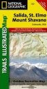 Colorado: Map for Salida/St Elmo/Shavano Peak