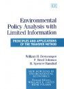 Environmental Policy Analysis with Limited Information