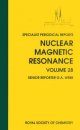 Nuclear Magnetic Resonance: Volume 28